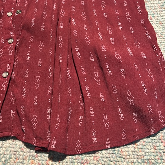 Ladies Cruel Denim XXL snap closure Shirt - Picture 5 of 11